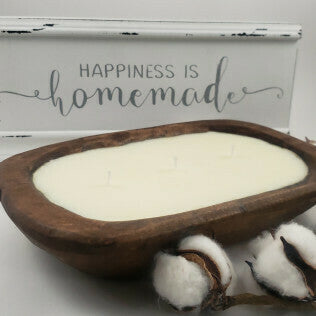 Hand Carved Dough Bowl - Signature Collection